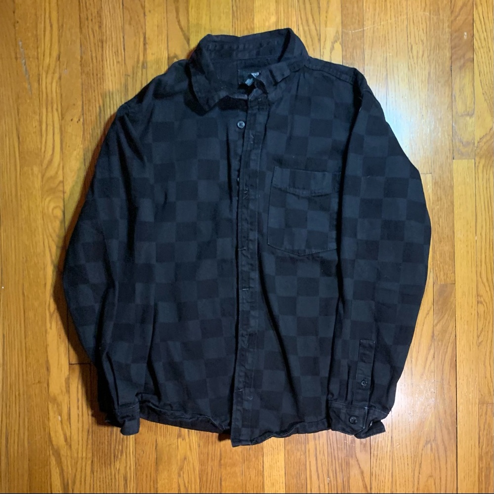 Black jean jacket